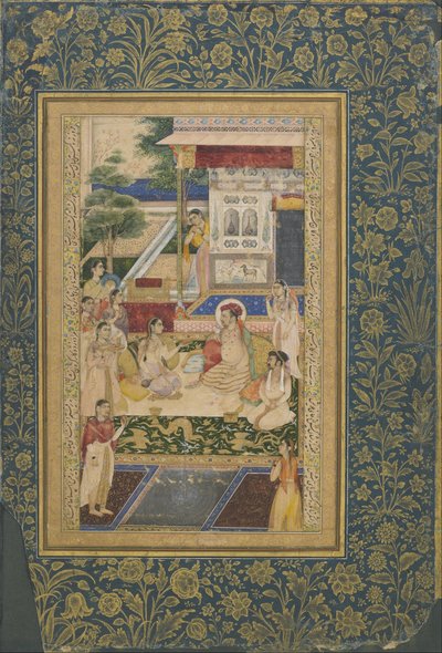 Jahangir and Prince Khurram Feasted by Nur Jahan by Unbekannt Unbekannt